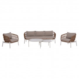 ΣΕΤ ΣΑΛΟΝΙ ΕΞ.ΧΩΡΟΥ 5ΤΜΧ MEMFIS HM6470.03 ΑΛΟΥΜΙΝΙΟ-ΣΧΟΙΝΙ-ΚΕΡΑΜΙΚΟ TOP--ΛΕΥΚΟ