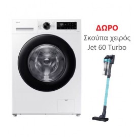 Samsung WW11DG5B25AELE Πλυντήριο Ρούχων 11kg με Τεχνολογία Ατμού 1400 Στροφών Bubble Soak A