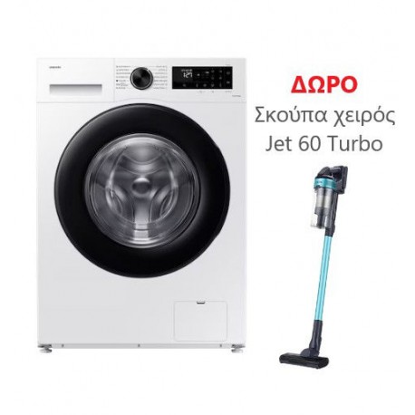 Samsung WW11DG5B25AELE Πλυντήριο Ρούχων 11kg με Τεχνολογία Ατμού 1400 Στροφών Bubble Soak A