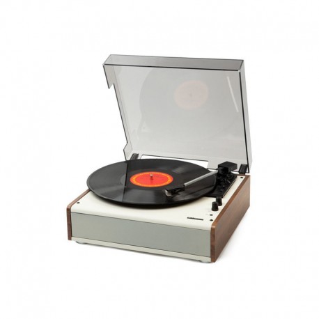 230236 Πικάπ-Bluetooth MT-102ΒΤ MUSE Με USB Cream&Wooden