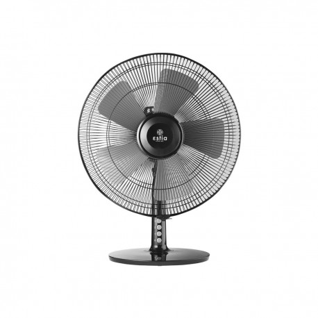 06-21085 ESTIA ΑΝΕΜΙΣΤΗΡΑΣ ΕΠΙΤΡΑΠΕΖΙΟΣ LEVANTO 40cm 55w ΜΑΥΡΟΣ