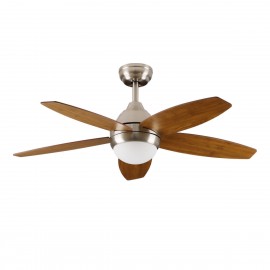 06-21207 ESTIA ΑΝΕΜΙΣΤΗΡΑΣ ΟΡΟΦΗΣ CELESTE 111cm 70w ΜΕ ΑΝΤΙΣΤΡΕΨΙΜΑ ΠΤΕΡΥΓΙΑ ΜΠΕΖ/ΚΑΦΕ