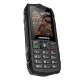 Hammer Rock LTE Dual SIM Ανθεκτικό Κινητό με Μεγάλα Κουμπιά Μαύρο