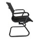277-000015 Καρέκλα γραφείου επισκέπτη Valter pakoworld pu μαύρο 55.5x48x88εκ