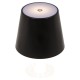 06530354 Επιτραπέζιο Φωτιστικό LED Φορητό Για Μπουκάλι Μαύρο Πλαστικό 11x10.5cm
