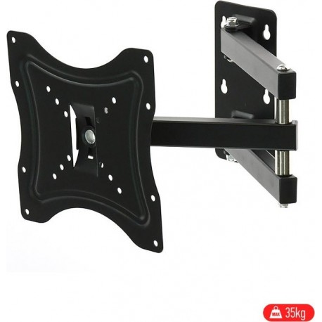 HDL-117B Βάση Τηλεόρασης Τοίχου με Βραχίονα έως 42" και 35kg