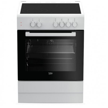 Beko FBM67011GW Κουζίνα Ηλεκτρική 72lt με Κεραμικές Εστίες Λευκή 60cm A