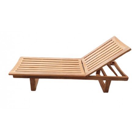 TLL/008/B ASTIR ΞΑΠΛΩΣΤΡΑ TEAK  200Χ65Χ35cm