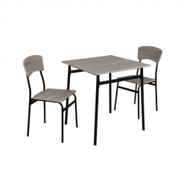 01074/212 MICRA ΣΕΤ ΤΡΑΠΕΖΑΡΙΑ 3 τμχ ΦΥΣΙΚΟ/ΜΑΥΡΟ