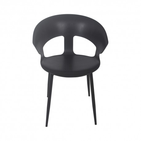 PP/782B/2 SPACE ΠΟΛΥΘΡΟΝΑ ΠΟΛΥΠΡΟΠΥΛΕΝΙΟ ΜΑΥΡΗ 53Χ59Χ79cm