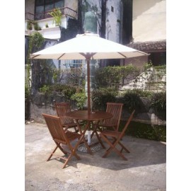 TLA/012/300 SUMATRA ΟΜΠΡΕΛΑ ΚΗΠΟΥ ΛΕΥΚΗ Φ300x250cm