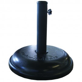 1640/001 ΒΑΣΗ ΟΜΠΡΕΛΑΣ ΒΑΡΕΩΣ ΤΥΠΟΥ ΜΑΥΡΗ ΜΕΤΑΛΛΙΚΗ 16kg