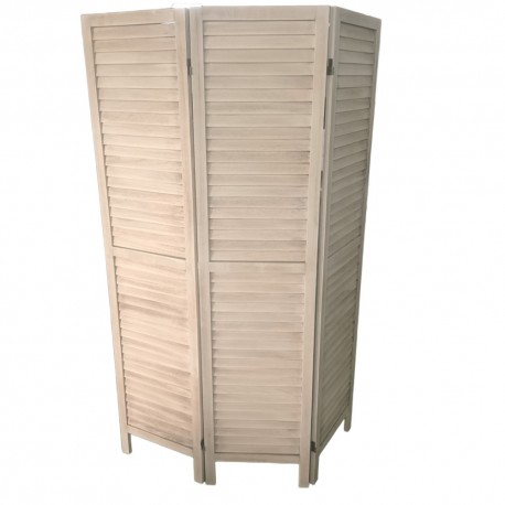 94007/YC ΔΙΑΚΟΣΜΗΤΙΚΟ ΠΑΡΑΒΑΝ  3ΦΥΛΛΟ  ΦΥΣΙΚΟ 120X170cm