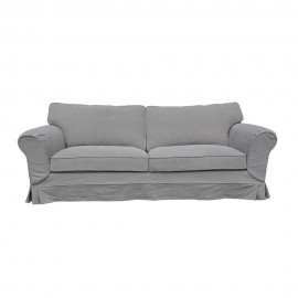 40283122/3S ΚΑΝΑΠΕΣ 3 ΘΕΣΕΩΝ  TAUPE 225Χ91Χ90cm