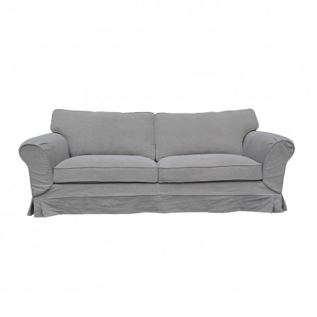 40283122/3S ΚΑΝΑΠΕΣ 3 ΘΕΣΕΩΝ  TAUPE 225Χ91Χ90cm