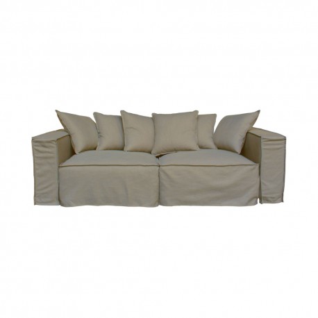 7801/2002/3S ΚΑΝΑΠΕΣ 3ΘΕΣΕΩΝ ΜΠΕΖ 220Χ100Χ85cm