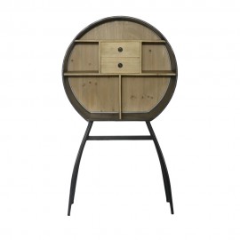 19005/V ΚΟΜΟ-ΜΠΑΡ ΣΤΡΟΓΓΥΛΟ   80Χ30,5Χ141cm