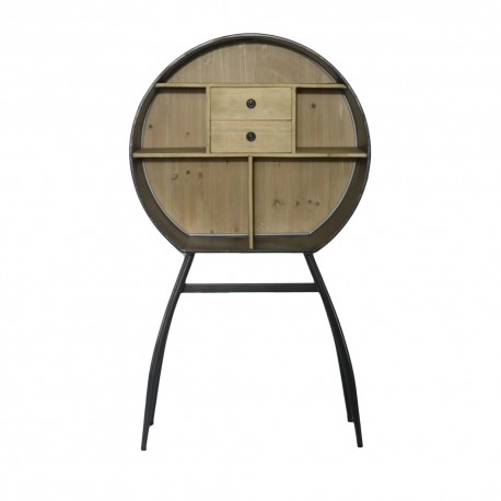 19005/V ΚΟΜΟ-ΜΠΑΡ ΣΤΡΟΓΓΥΛΟ   80Χ30,5Χ141cm