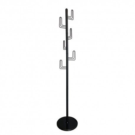 8497/2/WJ ΚΑΛΟΓΕΡΟΣ  ΚΑΚΤΟΣ ΜΑΥΡΟΣ ΜΑΤ ΜΕΤΑΛΛΙΚΟΣ Υ.179cm