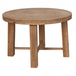 221605/80 ΤΡΑΠΕΖΙ ΣΑΛΟΝΙΟΥ ΜΑΣΙΦ ΞΥΛΟ ΕΛΑΤΟ  Φ80Χ53,5cm