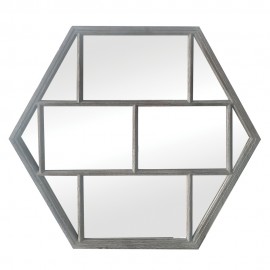 16365/81 ΚΑΘΡΕΦΤΗΣ ΕΠΙΤΟΙΧΙΟΣ 6ΓΩΝΟΣ 81Χ81cm