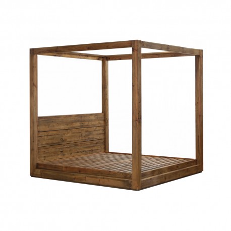 AH103-15 MISTRAL ΚΡΕΒΑΤΙ ΔΙΠΛΟ ΜΕ ΟΥΡΑΝΟ 172Χ222ΧΥ.215cm