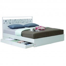 120007412/7870/6/UX IDEO-BODY ΚΡΕΒΑΤΙ ΥΠΕΡΔΙΠΛΟ ΛΕΥΚΟ