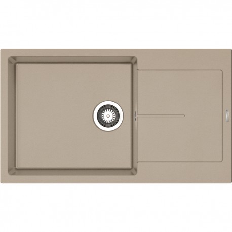 070242411 ΝΕΡΟΧΥΤΗΣ PYRAGRANITE ITHAKA 86x50 PLUS 1B 1D DARK BEIGE