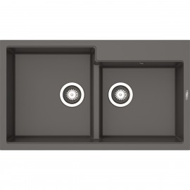 070243711 ΝΕΡΟΧΥΤΗΣ PYRAGRANITE ITHAKA 86x50 1 ?B IRON GREY