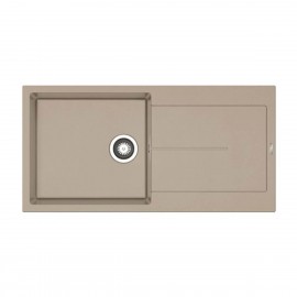 070242611 ΝΕΡΟΧΥΤΗΣ PYRAGRANITE ITHAKA 100x50 PLUS 1B 1D DARK BEIGE