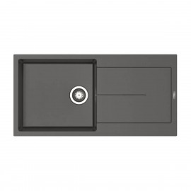 070243811 ΝΕΡΟΧΥΤΗΣ PYRAGRANITE ITHAKA 100x50 PLUS 1B 1D IRON GREY