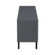 230-000131 Έπιπλο τηλεόρασης Tuscany pakoworld sonoma-ανθρακί 180x41x51εκ