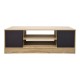 383-000116 Έπιπλο τηλεόρασης Sasa pakoworld sonoma-ανθρακί 120x35x41.5εκ