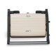 Izzy IZ-2025 Vintage Panini Τοστιέρα για 2 Τοστ 1000W Creme