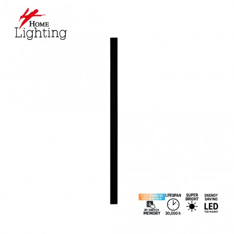 77-51161 SE LED 60 LINEAX  WALL LAMP  3CCT WITH MEMORY  BLACK  2 YEARS WARANTY