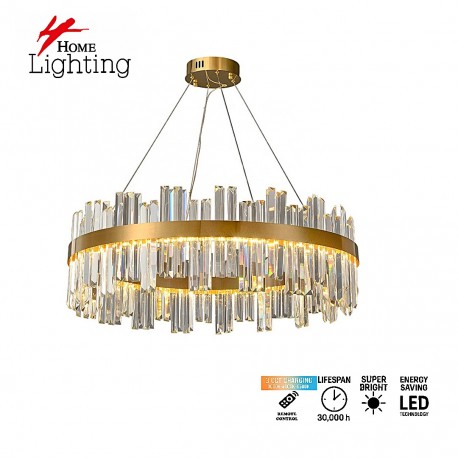 77-51195 SE LED 80 SOLINA CIRCLE Φ80cm  GOLD 3CCT 3000K-6500K REMOTE CONTROL 2 YEARS WARRANTY