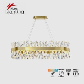 77-51198 SE LED 80 TWILIGHT RECTANGLE L80cm  GOLD 50W 3000K-6500K  3CCT REMOTE CONTROL  2 YEARS WARRANTY