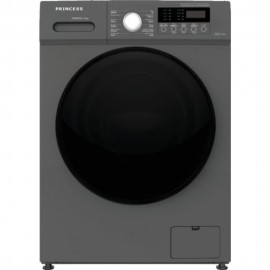 Princess WMBS 9PS Πλυντήριο Ρούχων 9kg 1400 Στροφών Γκρι A