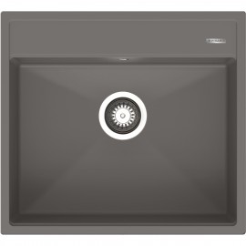 070247611 ΝΕΡΟΧΥΤΗΣ PYRAGRANITE ITHAKA 56x51 1B  IRON GREY