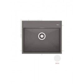 070245611 ΝΕΡΟΧΥΤΗΣ PYRAGRANITE ITHAKA 61x51 1B SNOW