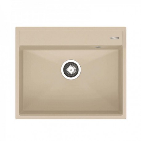 070250311 Pyramis Ithaka 1b Ένθετος Νεροχύτης από Συνθετικό Γρανίτη Ivory Μ61xΠ51cm