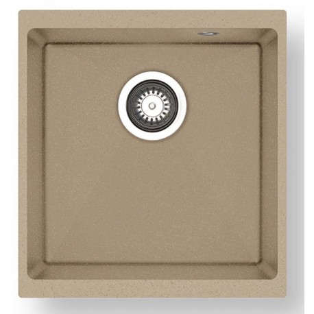 070242911 ΝΕΡΟΧΥΤΗΣ PYRAGRANITE ITHAKA 40x40 1B UM DARK BEIGE