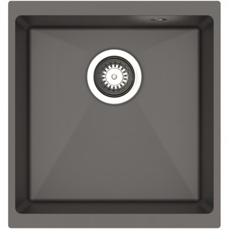 070244111 ΝΕΡΟΧΥΤΗΣ PYRAGRANITE ITHAKA 40x40 1B UM IRON GREY