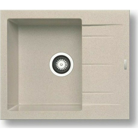 C079809211 ΝΕΡΟΧΥΤΗΣ PYRAGRANITE ALAZIA 59x50 1B 1D DARK BEIGE