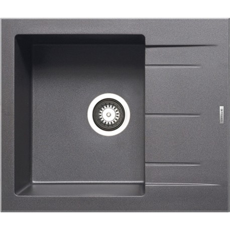 C070036811 ΝΕΡΟΧΥΤΗΣ PYRAGRANITE ALAZIA 59x50 1B 1D IRON GREY