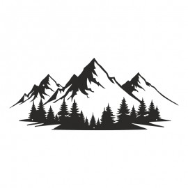 120-000654 Διακοσμητικό τοίχου Onfia pakooworld μαύρο μεταλλικό 70x1,5x30εκ