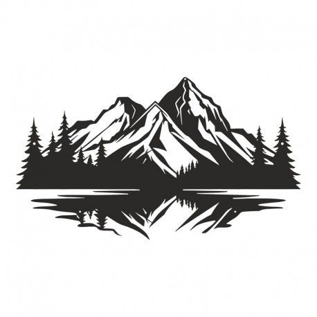 120-000653 Διακοσμητικό τοίχου Mirolo pakooworld μαύρο μεταλλικό 70x1,5x50εκ