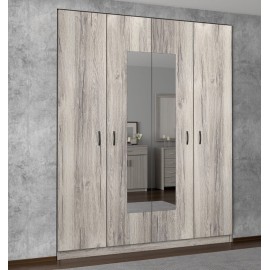 RL ΝΤΟΥΛΑΠΑ  ΑΝΟΙΓΟΜΕΝΗ 4ΦΥΛΛΗ ΜΕ ΚΑΘΡΕΦΤΗ  182Χ220Χ60 ΕΚ