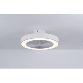 77-50620 SE LED F50 MARCO WHITE FAN 60W SMART WITH CONTROL 50X50X20cm 3000K-6500K 85-265V 2 YEARS WARRAN