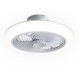 77-50624 SE LED F46 DALTON WHITE FAN 60W SMART WITH CONTROL 46x46x20cm 3000k-6500k 85-265V 2 YEARS WARRA